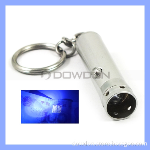 1 LED Keychain Mini UV Lamp Price Cheap Aluminum Lr41 Button Battery